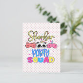 スリンバーティー スクワッド ガールズ パジャマ お揃い ポストカード (スタンド正面)