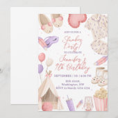 スリンバーティー 招待状 (正面/裏面)