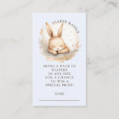 スリンバーバニーおむつくじ引き封入カード エンクロージャーカード (正面)