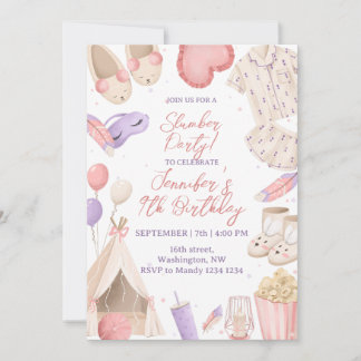 スリンバーパーティー 招待状