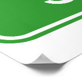 スリン方面⚠タイ高速道路標識⚠ ポスター (角)