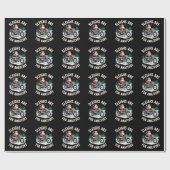 スリーはアマチュアのためのクリスマスバイクバイクもしくは自転車に乗る人 ラッピングペーパー (フラット)