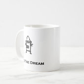 スリーアイボットは夢を生きる コーヒーマグカップ (正面左)