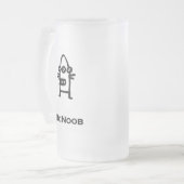 スリーアイボットマクノブ フロストグラスビールジョッキ (正面左)