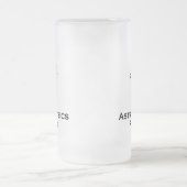 スリーアイボット天体物理現象の岩石 フロストグラスビールジョッキ (中央)