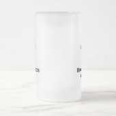 スリーアイボット生物物理学ギーク フロストグラスビールジョッキ (中央)