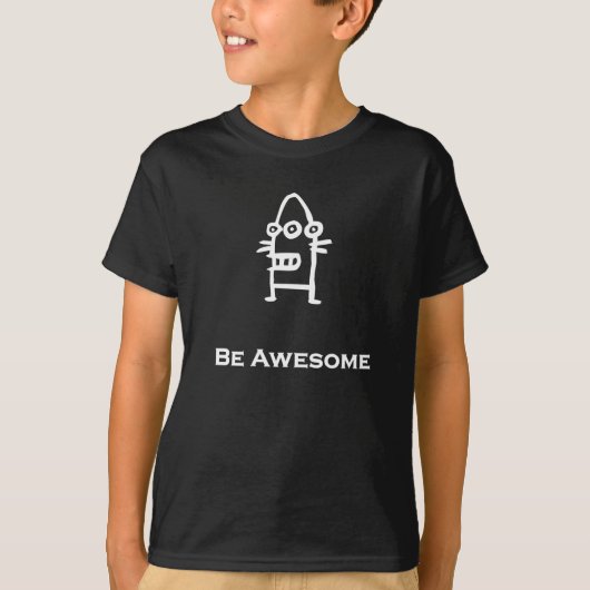 スリーアイボット素晴らし Tシャツ (正面)
