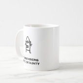 スリーアイボット・ハイゼンベルク不確実性 コーヒーマグカップ (正面左)