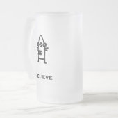 スリーアイボ信じット フロストグラスビールジョッキ (正面左)