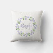 スリーアジサイ水カラーフローラリース クッション (裏面)