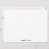 スリーアミゴスIフラット誕生日カード (裏面)