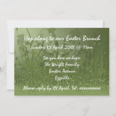 スリーイースターウサティズブランチ招待状 招待状 (裏面)
