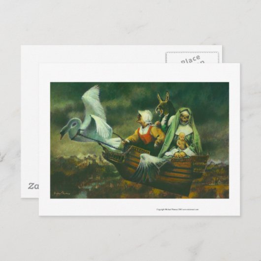 スリーウィッチデザイン ポストカード (正面/裏面)