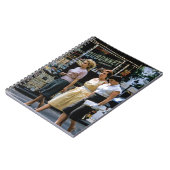 スリーウィメンパリ通りファッション ノートブック (左側)