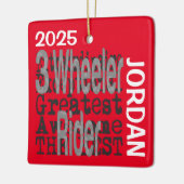 スリーウィーラーライダーエクソナレアカスタム セラミックオーナメント (左)