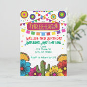 スリーエスタの誕生日パーティー 招待状 (スタンド正面)