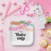 スリーエスタバースデーパーティープレート ペーパープレート (パーティー)