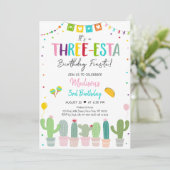 スリーエスタフィエスタカボスガール誕生日 招待状 (スタンド正面)