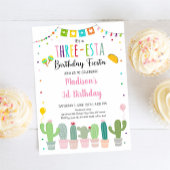 スリーエスタフィエスタカボスガール誕生日 招待状