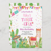 スリーエスタフィエスタガール3rd誕生日招待状 招待状 (正面/裏面)