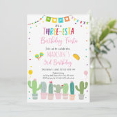 スリーエスタフィエスタサクタサボス3歳の誕生日 招待状 (スタンド正面)