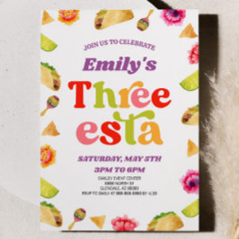 スリーエスタフィエスタタコ第3回サードバースデーパーティー 招待状