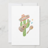 スリーエスタメキシカンフィエスタ第3期パーティー 招待状 (裏面)