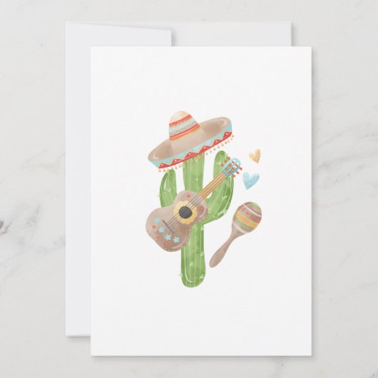 スリーエスタメキシカンフィエスタ第3期パーティー 招待状 (裏面)