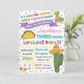 スリーエスタ招待状 |第3回バースデーフェスタ 招待状 (スタンド正面)