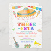 スリーエスタ誕生日招待状フィエスタ3rd誕生日 招待状 (正面/裏面)