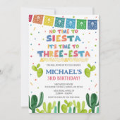 スリーエスタ誕生日招待状 招待状 (正面)