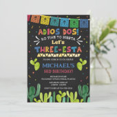 スリーエスタ誕生日招待状 招待状 (スタンド正面)