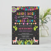 スリーエスタ誕生日招待状 招待状 (スタンド正面)