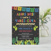 スリーエスタ誕生日招待状 招待状 (スタンド正面)