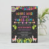 スリーエスタ誕生日招待状 招待状 (スタンド正面)