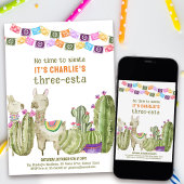 スリーエスタ3rdバースデーフェスタNo time to Siesta 招待状