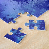 スリーカラーガーベラ絵画スパズル ジグソーパズル (側面)