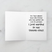 スリーガーキンズ漫画感謝していテンプレート – ユーカード サンキューカード (内部)