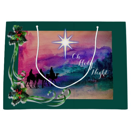 スリーキングス抱き枕 ラージペーパーバッグ (正面)