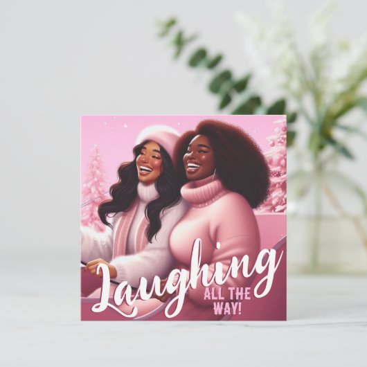 スリーギンシスターズフェスティバル笑いパステルピンク シーズンカード (スタンド正面)