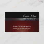 スリーク+クリーンな名刺 名刺 (裏面)