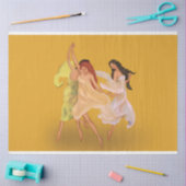 スリーグレースフェアリーフェアリー妖精デコページ 薄葉紙 (クラフト)