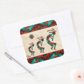 スリーサウスウェストココペリスクエアステッカー スクエアシール (封筒)