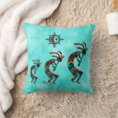 スリーサウスウェストココペリ装飾用クッション クッション (ブランケット)