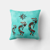 スリーサウスウェストココペリ装飾用クッション クッション (裏面)