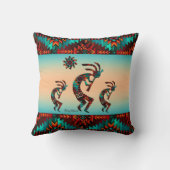 スリーサウスウェストココペリ装飾用クッション クッション (裏面)