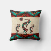 スリーサウスウェストココペリ装飾用クッション クッション (裏面)