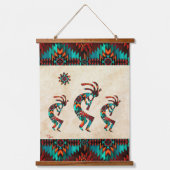 スリーサウスウェストココペリ 吊り下げ型タペストリー (正面)