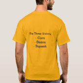 スリーシスターガーデンシャツ Tシャツ (裏面)