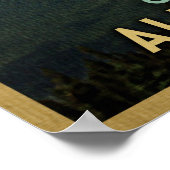 スリーシスターズアルバータカナダ ポスター (角)